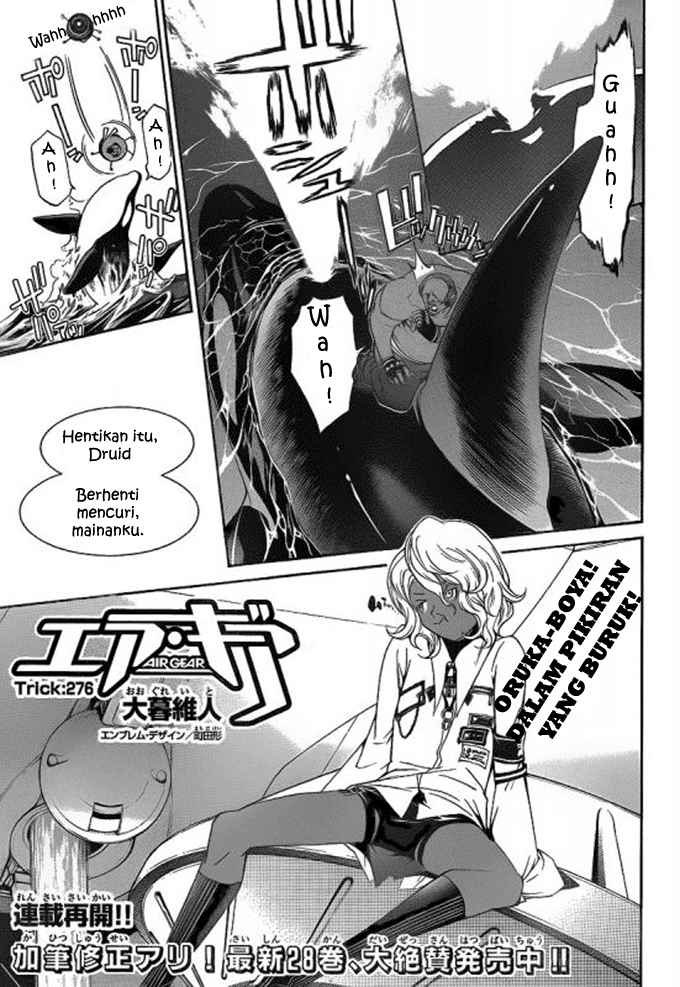 Air Gear Chapter 276 Bahasa Indonesia